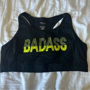 Torrid size 3 sports bra